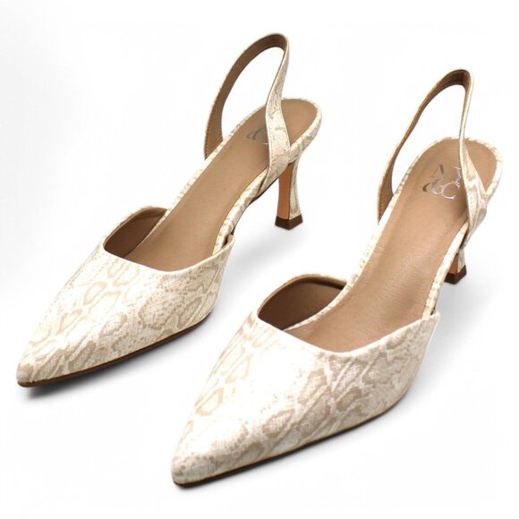 New York & Company Antonella Women's Slingback Pumps - Picture 5 of 9